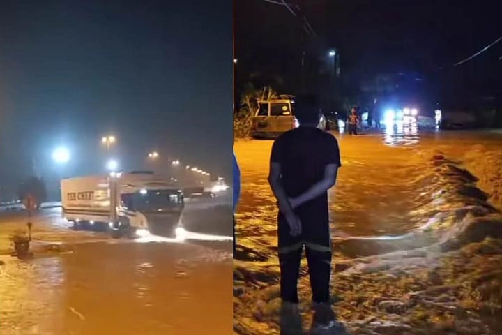 Banjir kilat landa Gua Musang selepas hujan lebih dua jam Banjir kilat landa Gua Musang selepas hujan lebih dua jam