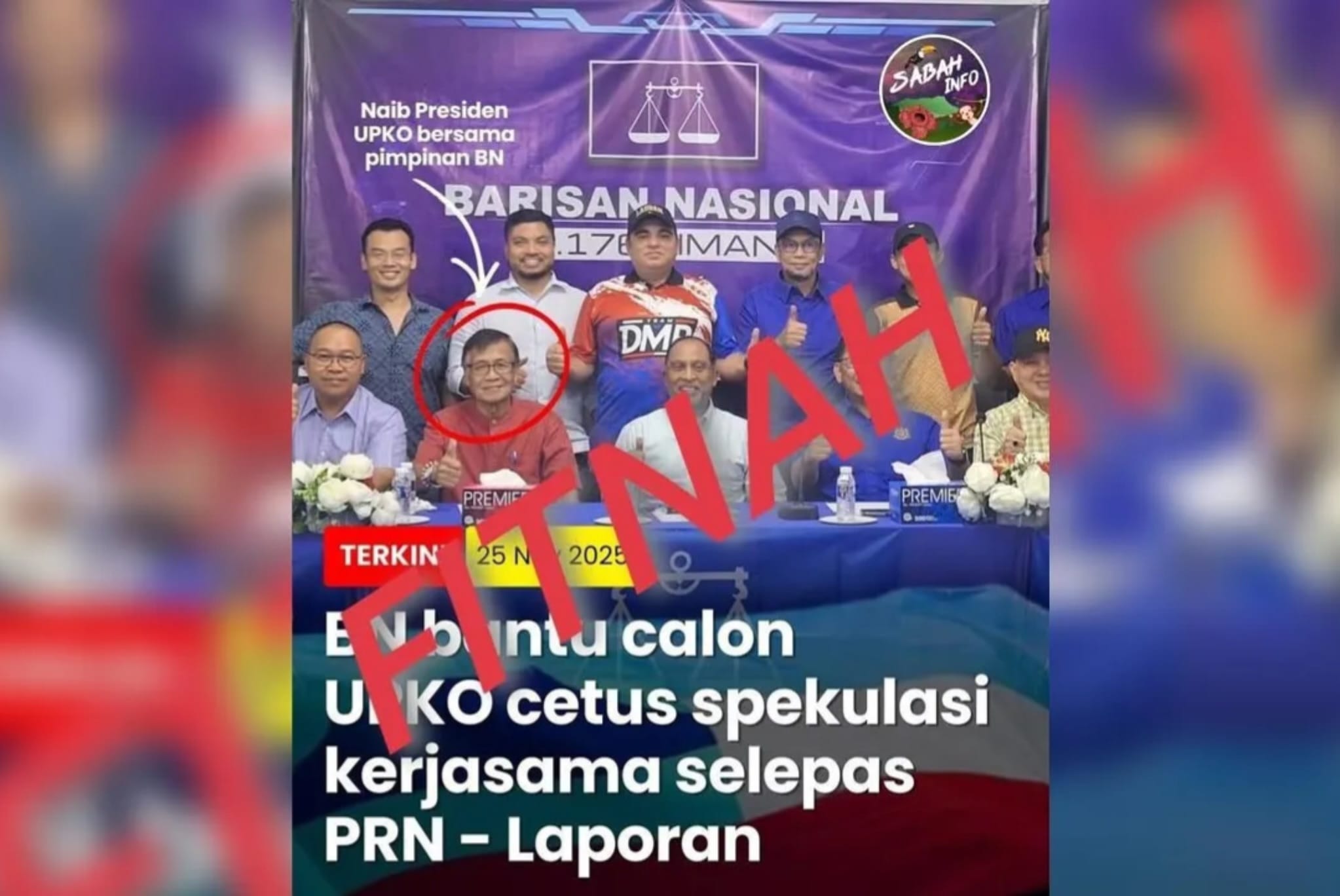 Tuduhan Kerjasama Dengan BN Adalah Tidak Benar – UPKO Tuduhan Kerjasama Dengan BN Adalah Tidak Benar – UPKO
